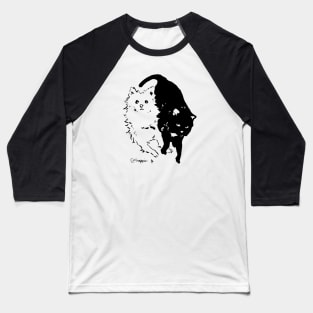 Yin yang Baseball T-Shirt